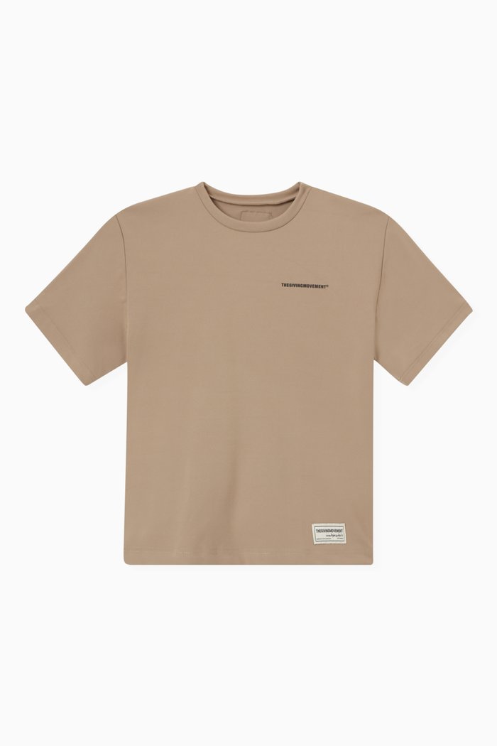 

Oversized T-shirt in Recycled Blend, Neutral