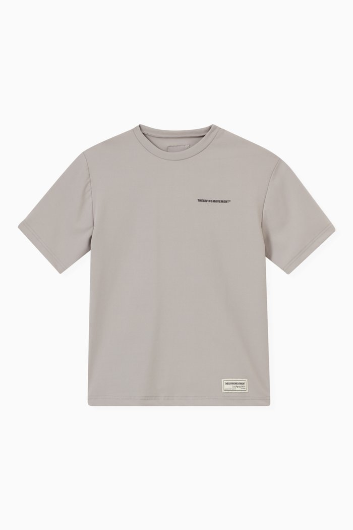 

Oversized T-shirt in Recycled Blend, Grey
