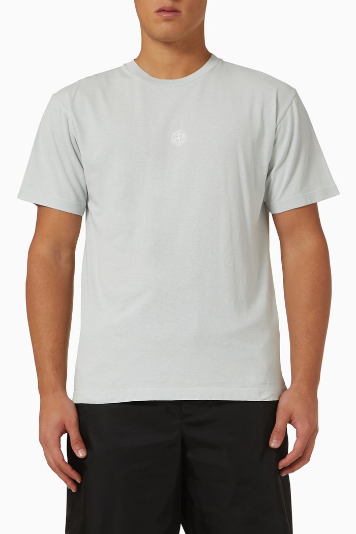 

Mosaic Four Logo T-shirt in Cotton-jersey, Grey