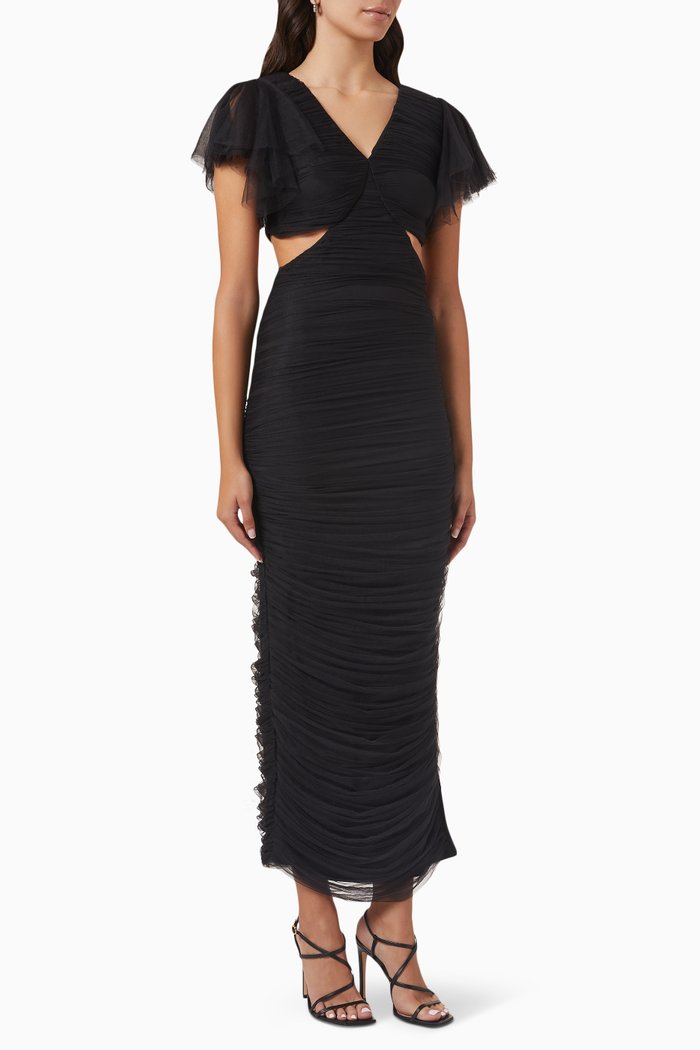 

Cut-out Dress, Black