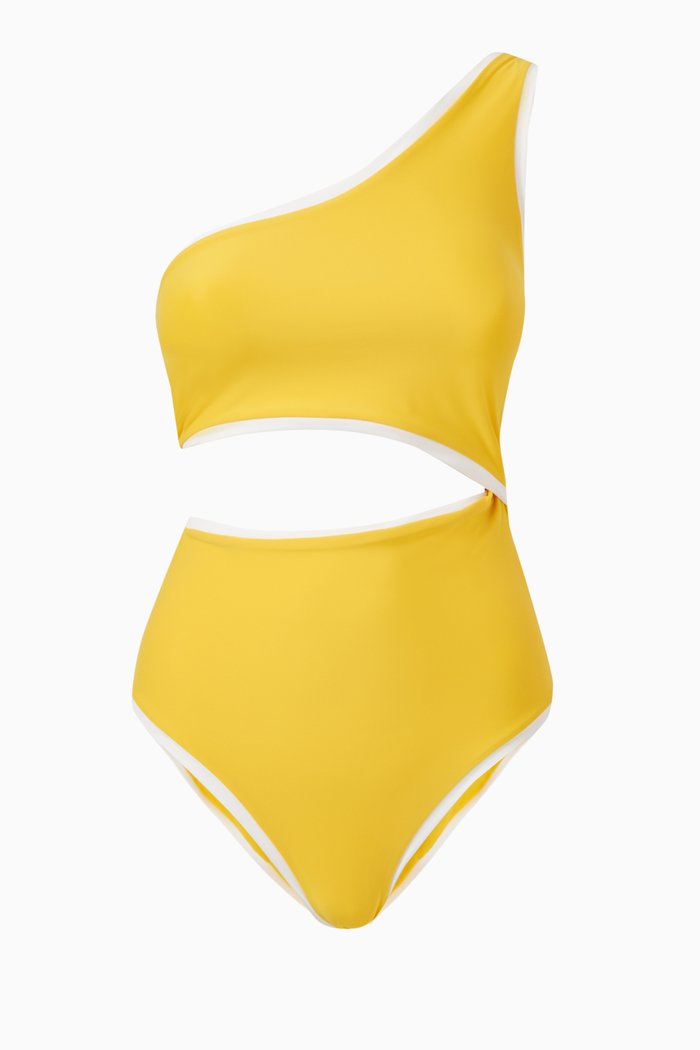Galapago Reversible Swimsuit, Yellow
