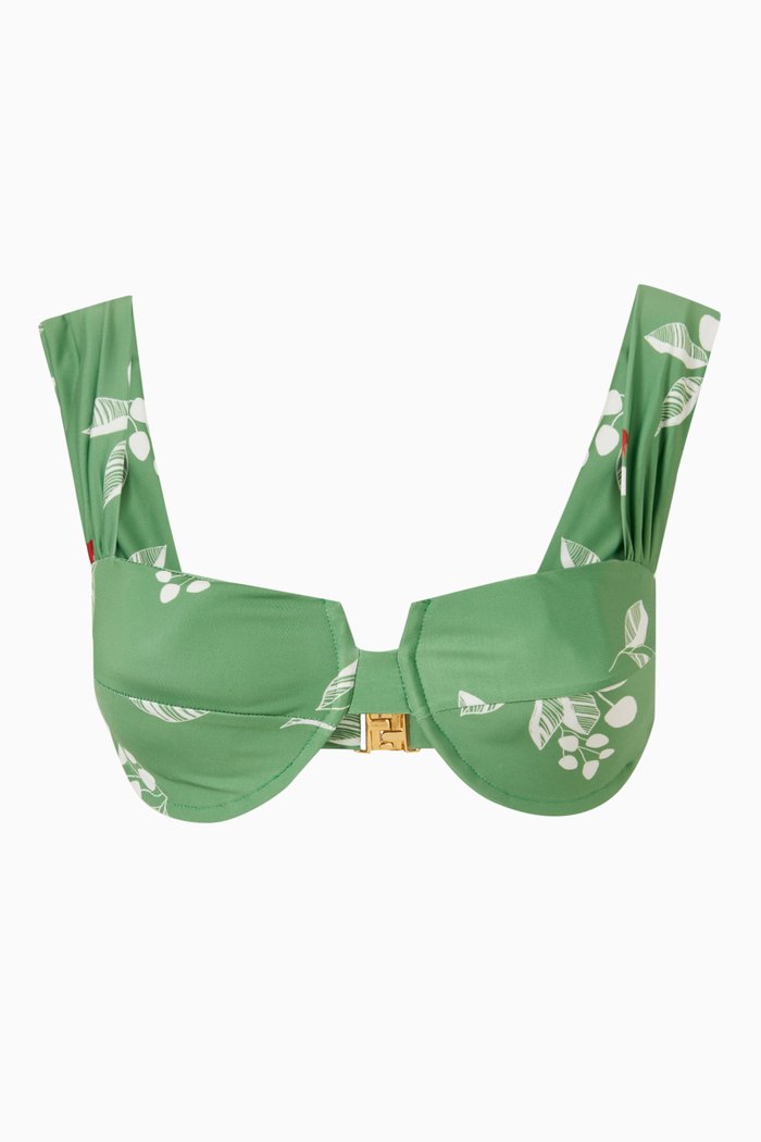 

Sabina Bikini Top, Green