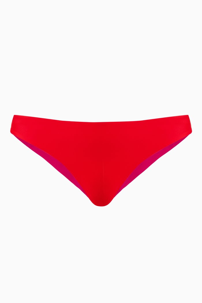 

Guava Reversible Bikini Bottoms, Red