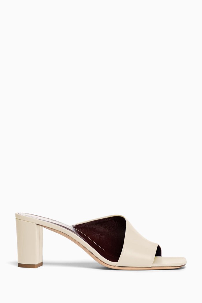 

Nevil Heel Mule Sandals in Nappa, Neutral