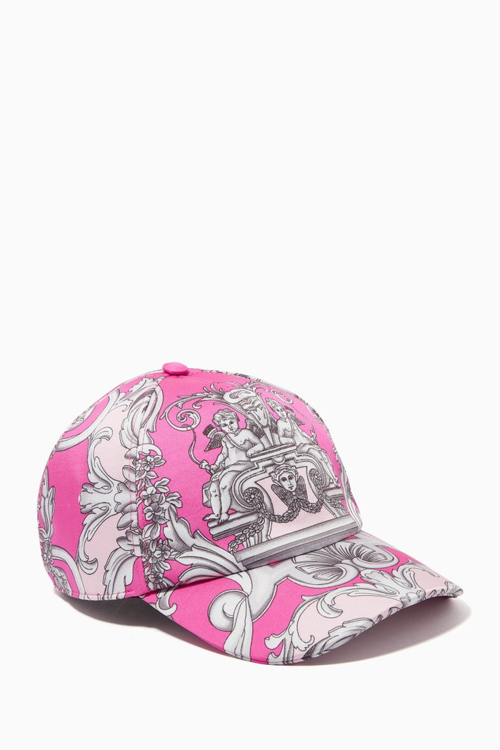 

Baroque Baseball Cap, Pink