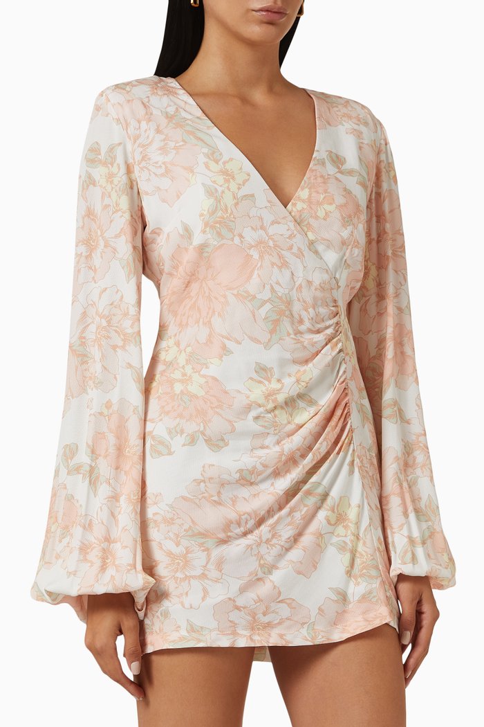 

Isola Mini Dress in Rayon, Pink
