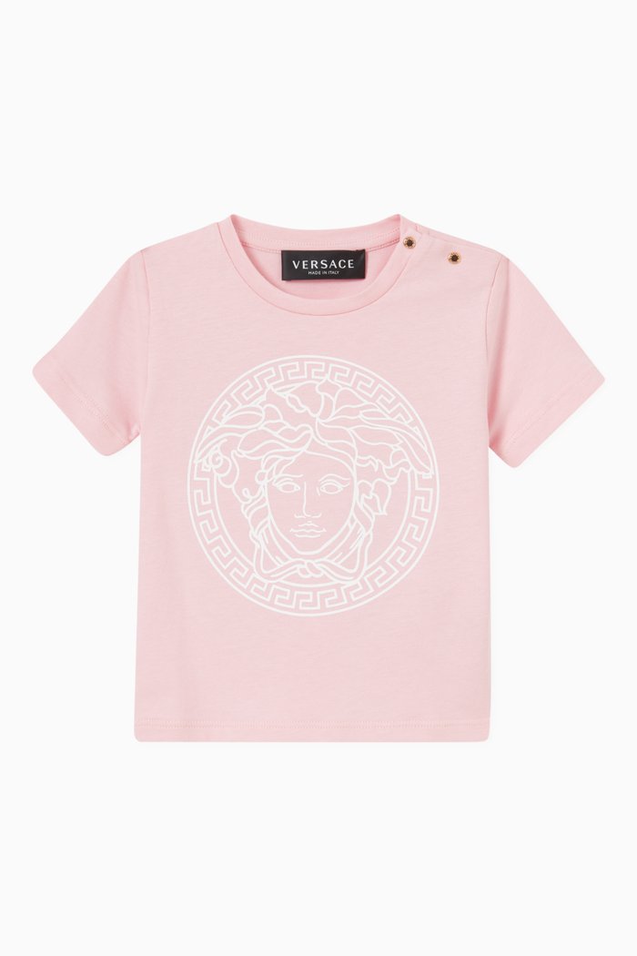 

Medusa T-shirt in Organic Cotton, Pink