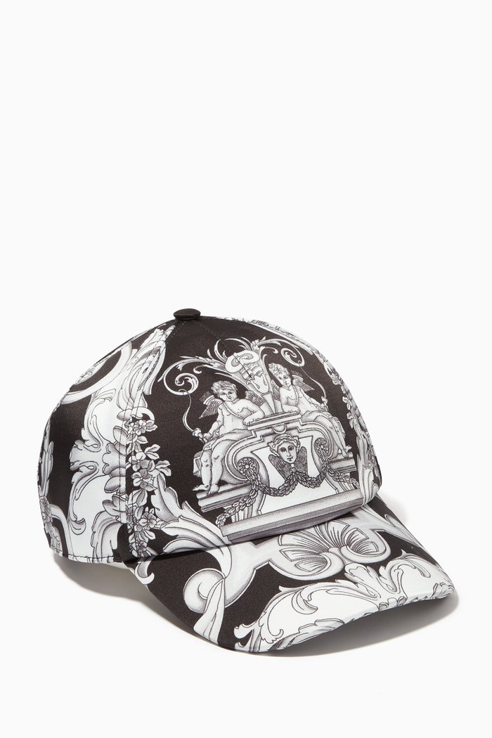 

Baroque Baseball Cap, Black