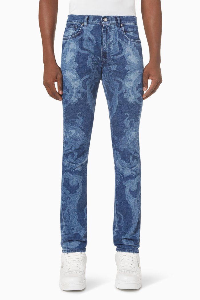 

Slim Fit Jeans in Denim, Blue