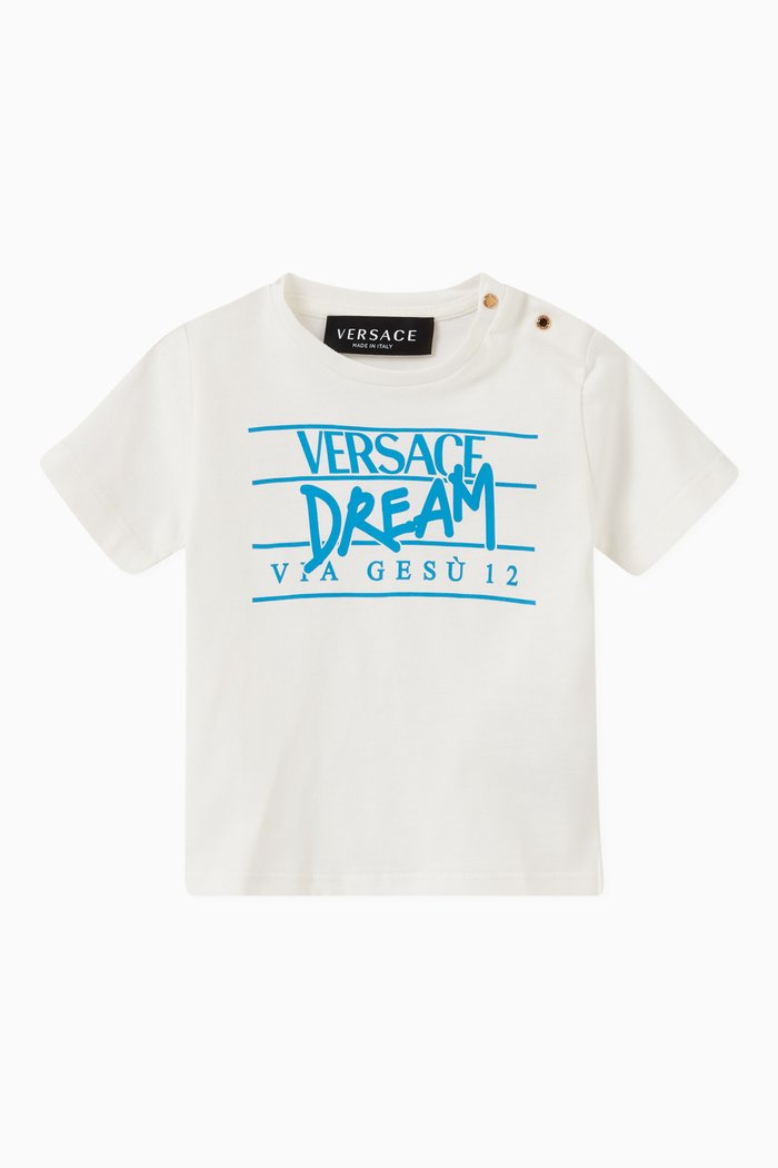 Logo T-shirt in Cotton, White