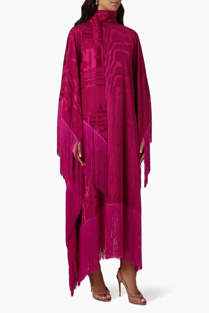 

Mrs. Ross Maxi Moiree Kaftan, Pink