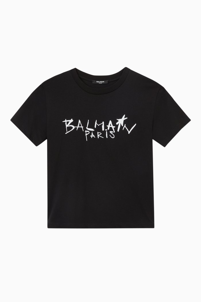 

Logo T-shirt in Jersey, Black