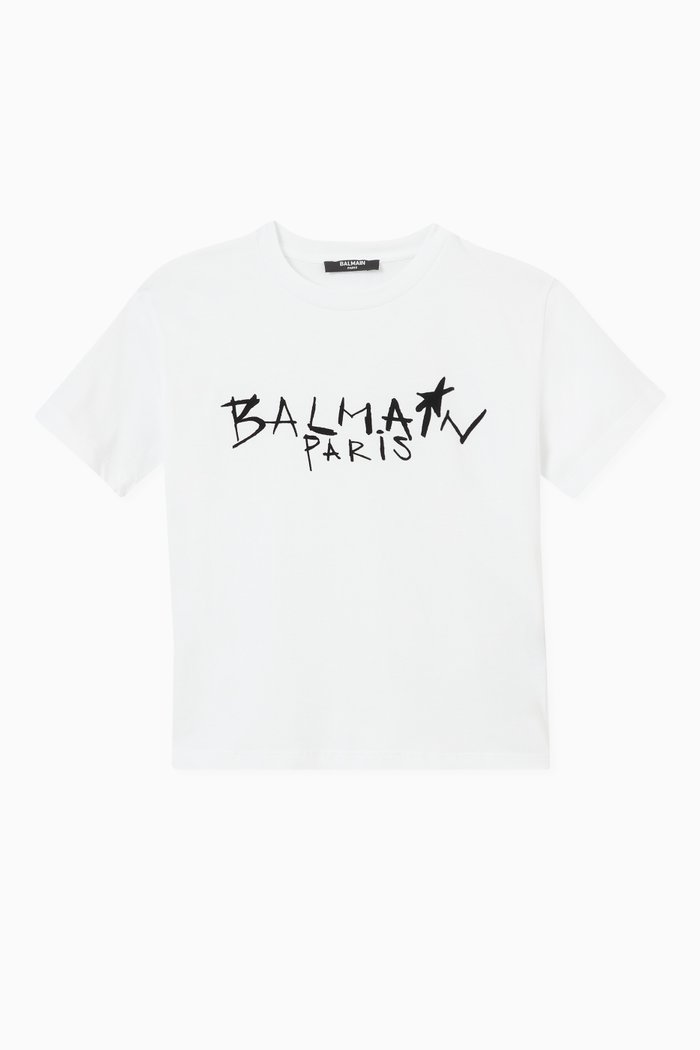 

Logo T-shirt in Jersey, White