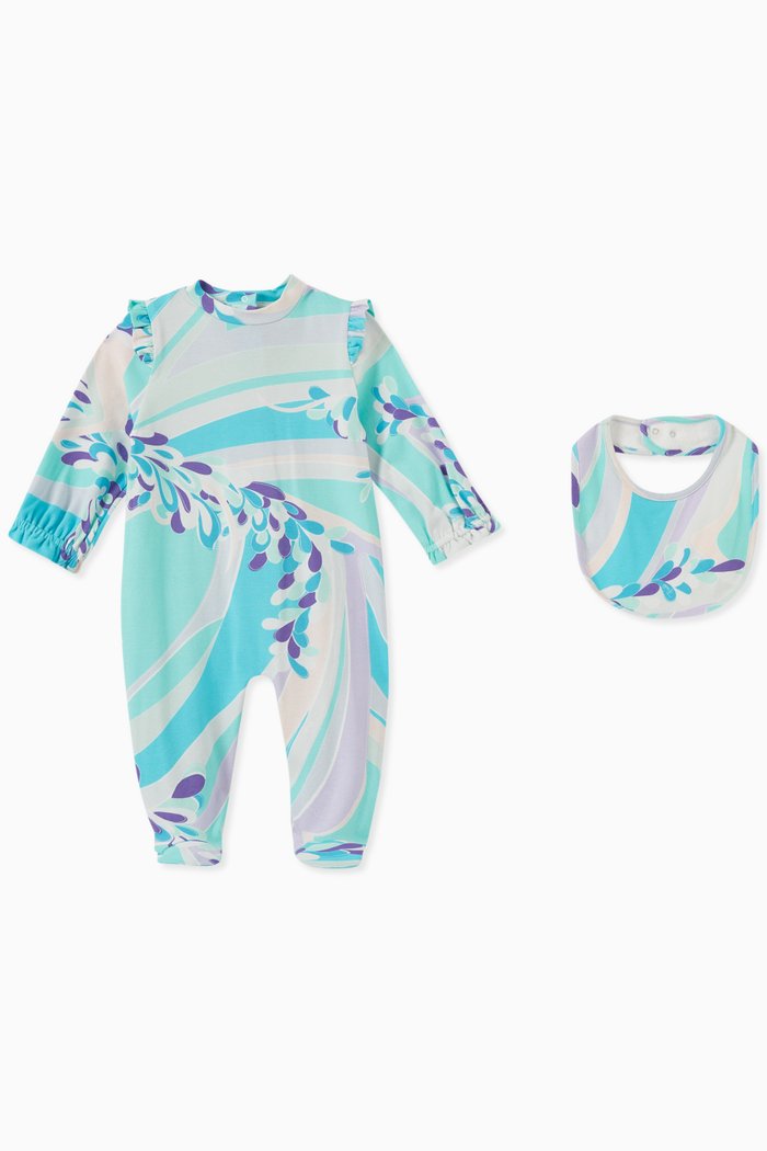 

Lily Pyjama & Bib Gift Set, Black