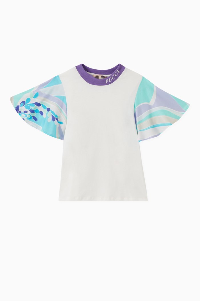 

Lilly Logo T-shirt in Cotton, White