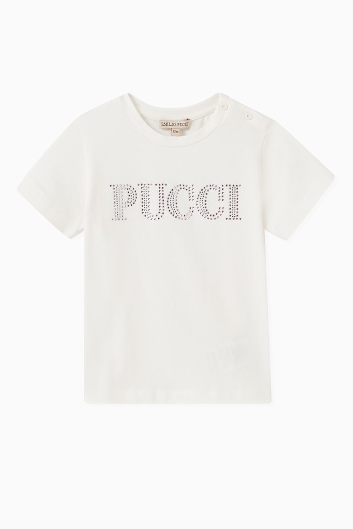 

Logo T-shirt in Cotton, White