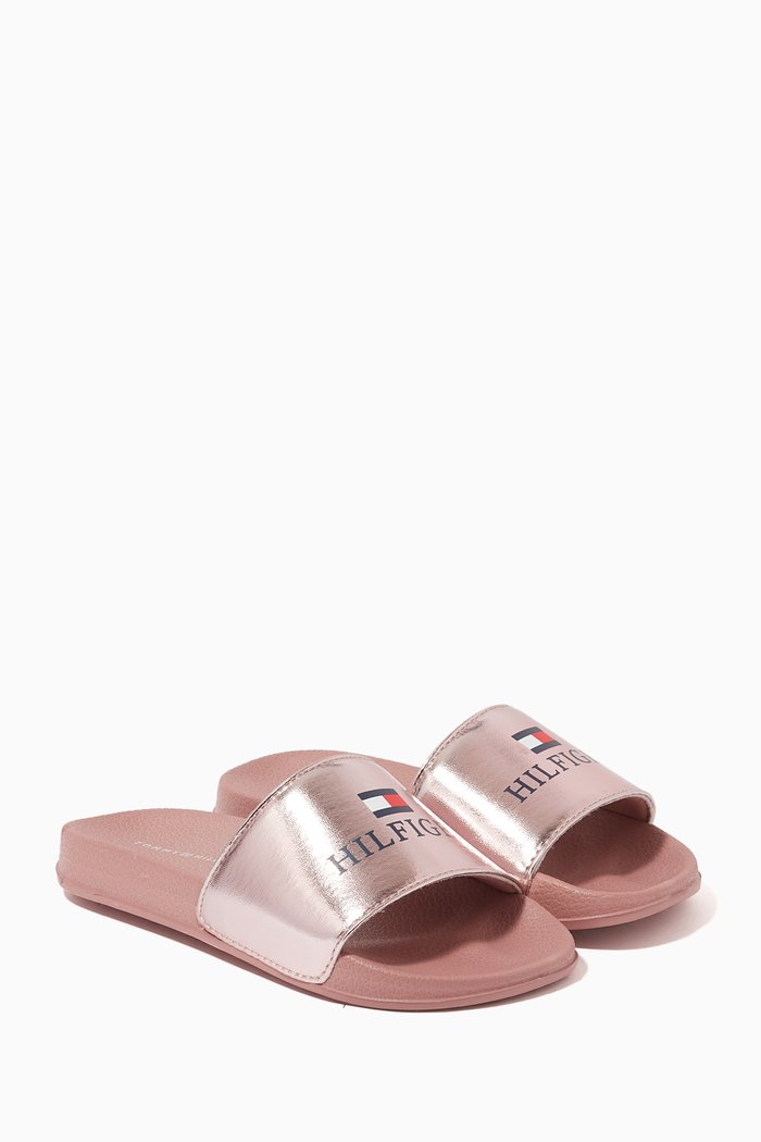 

Logo Slides in Textile, Pink