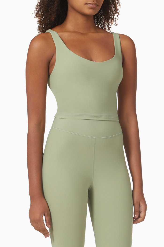 

Peached Tess Tank Top, Green
