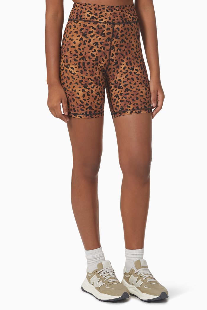 

Mojave Leo Biker Shorts, Brown