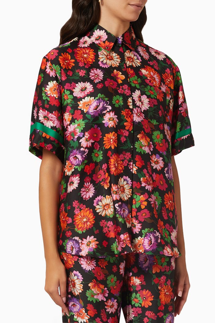 

Scaglia Shirt in Satin, Multicolour