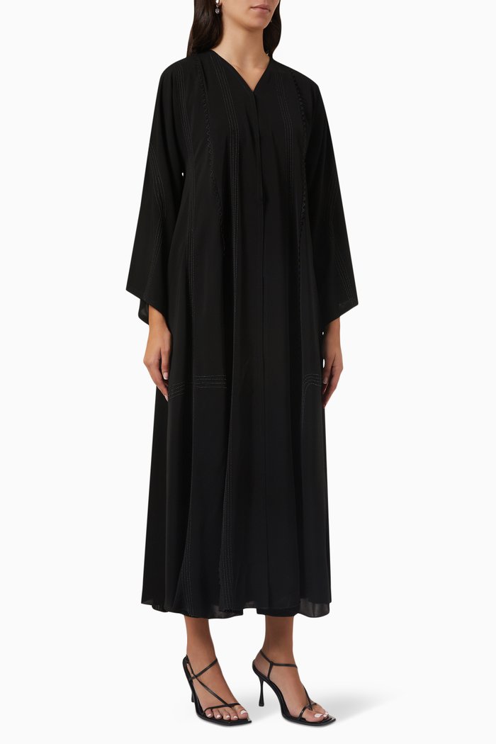 

Long Sleeve Abaya, Black