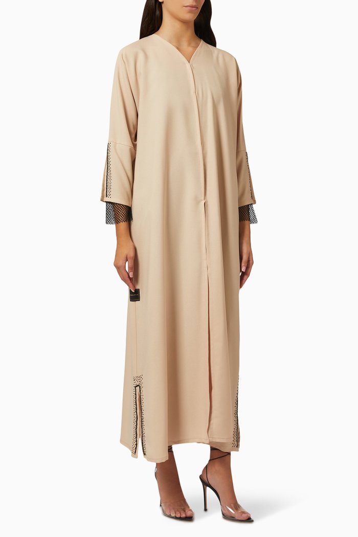 

Embellished Abaya, Black
