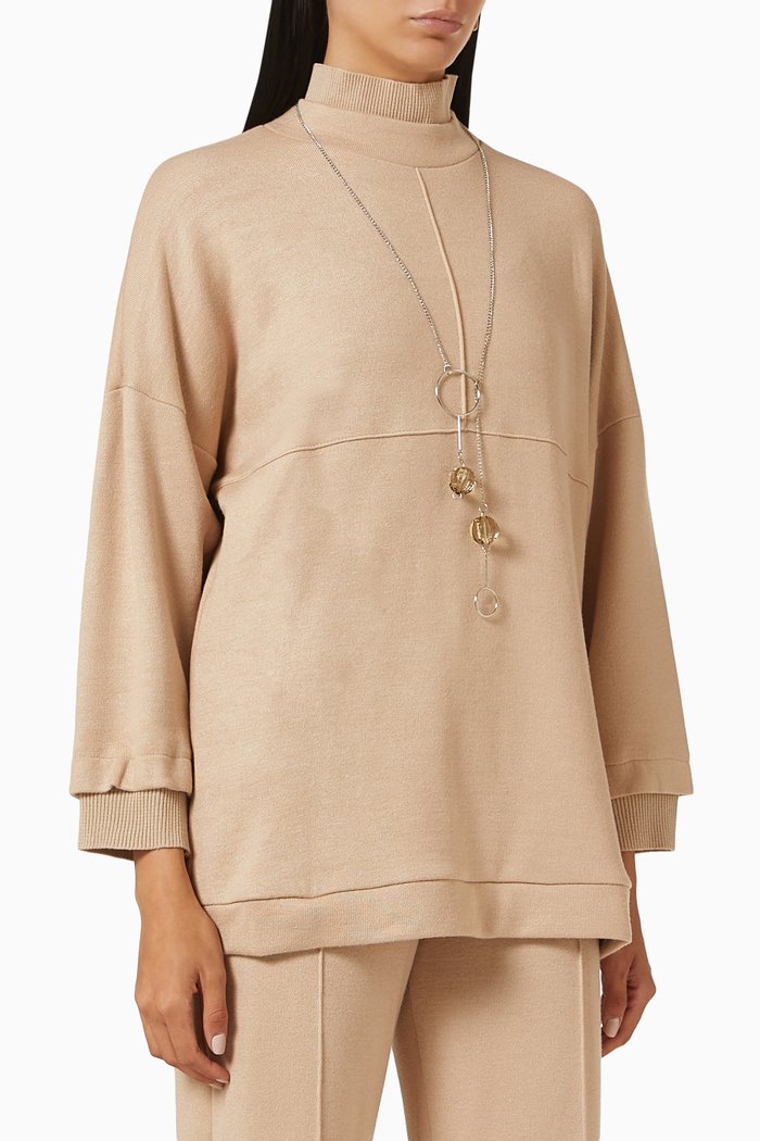 

Necklace Blouse, Neutral