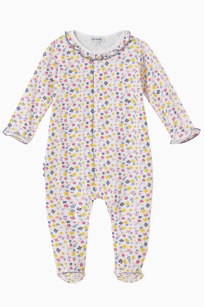 

Kylie's Classics Floral Print Pyjama in Pima Cotton, Multicolour
