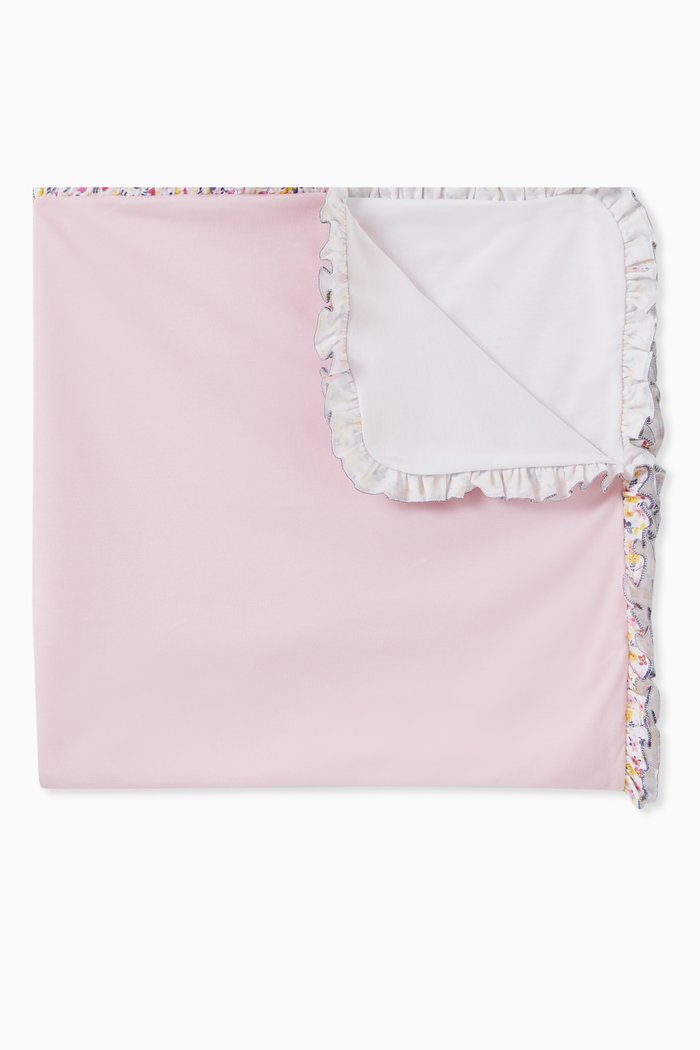 

Kylie's Classics Receiving Blanket in Pima Cotton, Pink