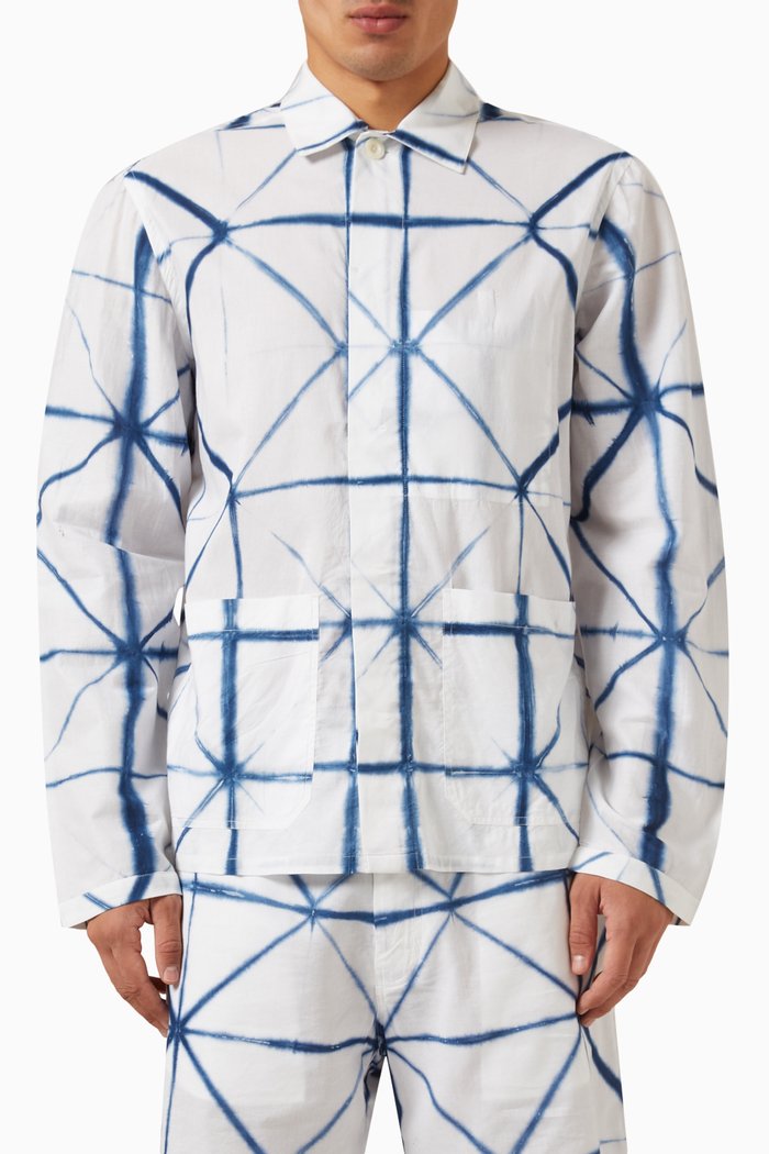 

Aproader Jacket in Linen, Multicolour