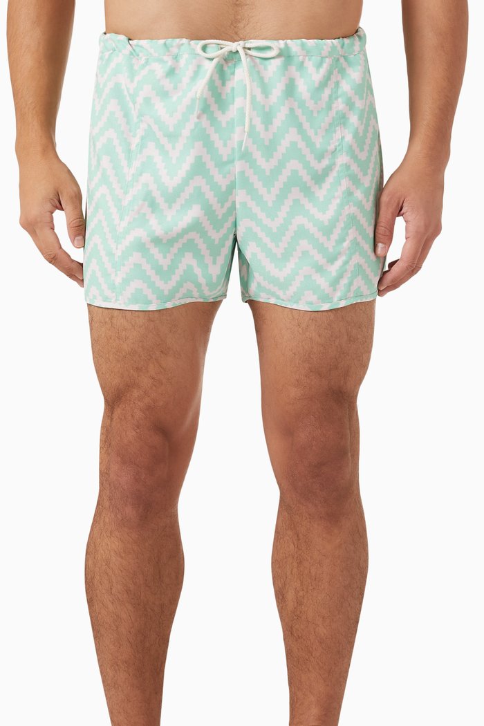Xuclar Swim Shorts in Laheryia, Blue