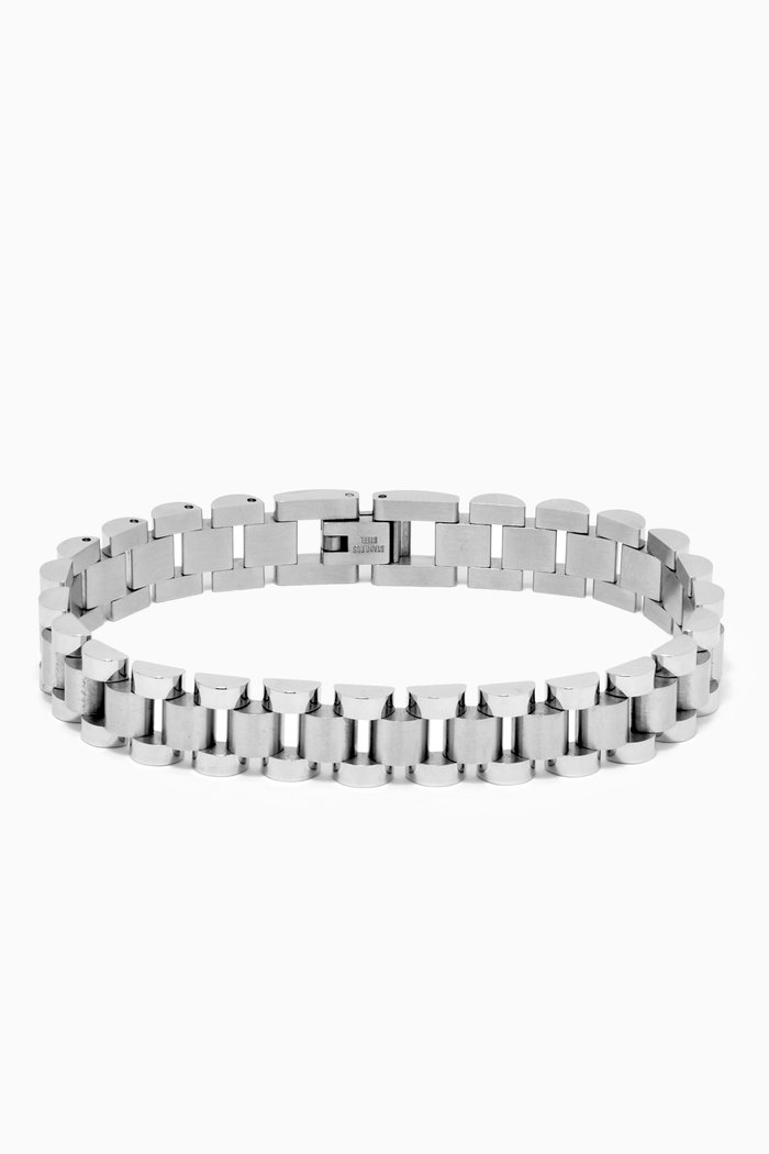 

Rollie Chain Bracelet in Sterling Silver