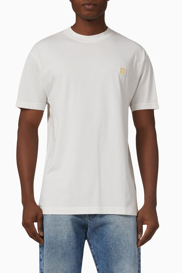 

Monogram Patch T-shirt in Jersey, Neutral
