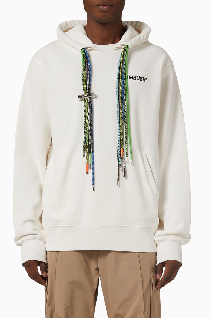 

Multicord Hoodie in Cotton, Neutral