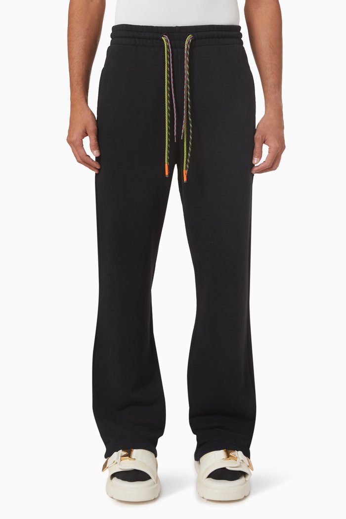 

Multicord Sweatpants in Cotton, Black