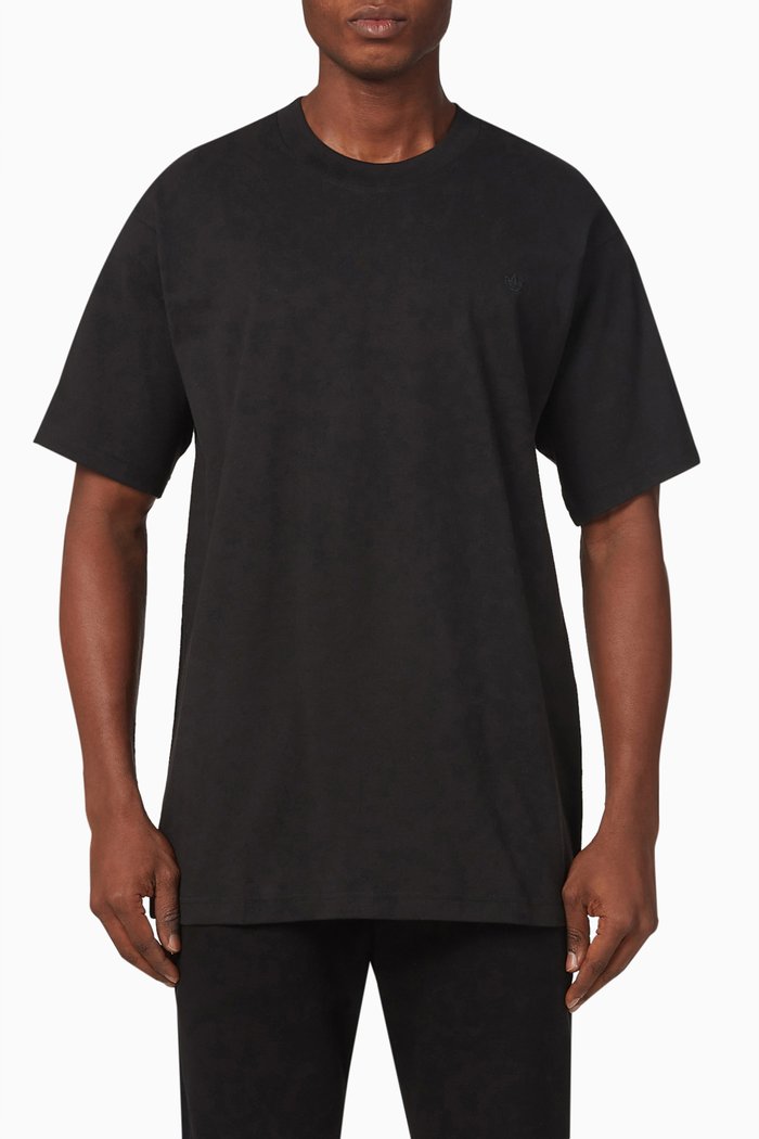 

Contempo T-shirt in Organic Cotton, Black