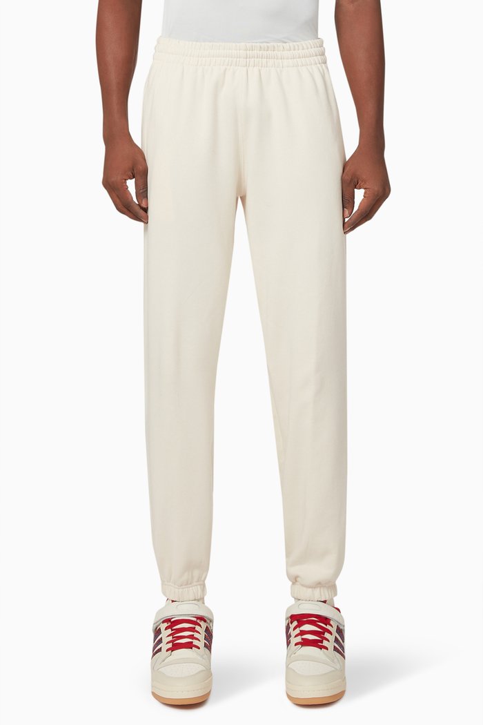 

Sweat Pants in Cotton Terry, Neutral