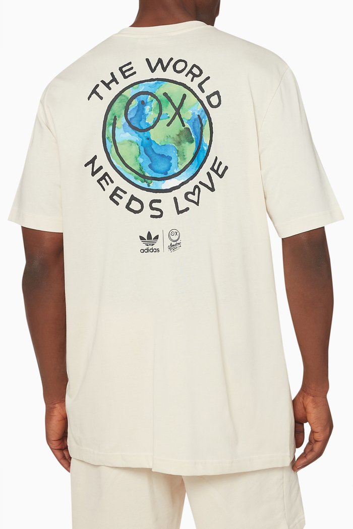 

André Saraiva T-shirt in Cotton Jersey, Neutral