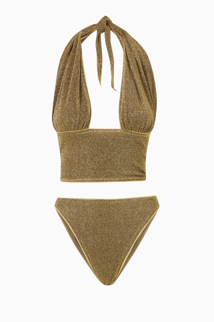 

Lumiere 90s Bikini Set, Brown