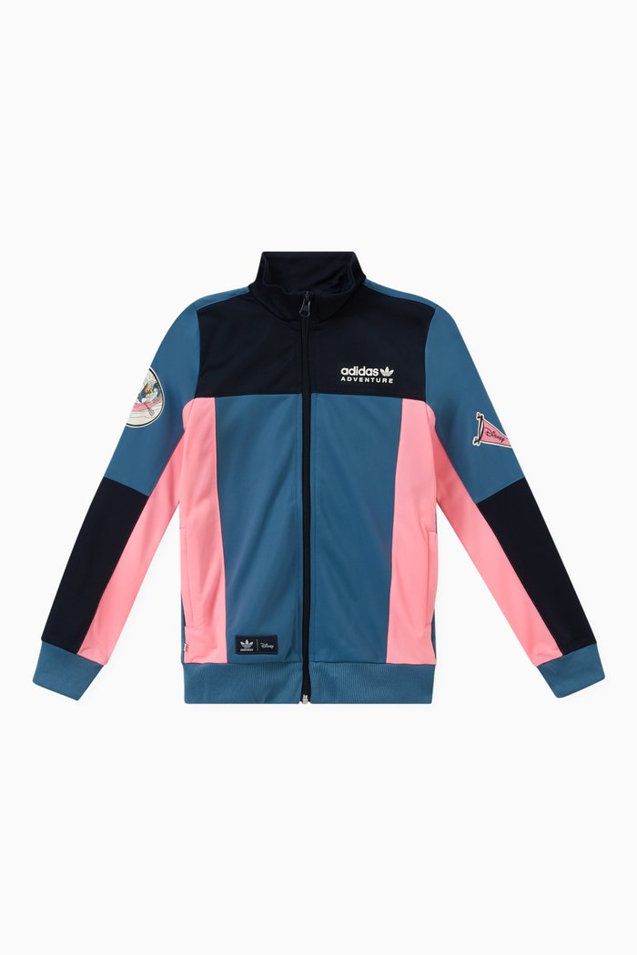 

Disney Mickey and Friends Track Jacket in Recycled Fabric, Blue