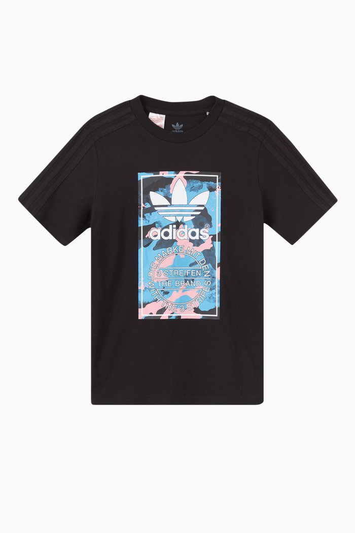

Logo T-shirt in Cotton, Black