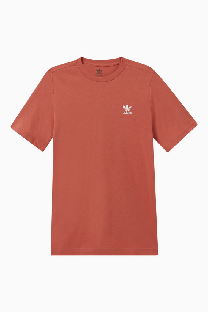 Logo T-shirt in Cotton, Pink