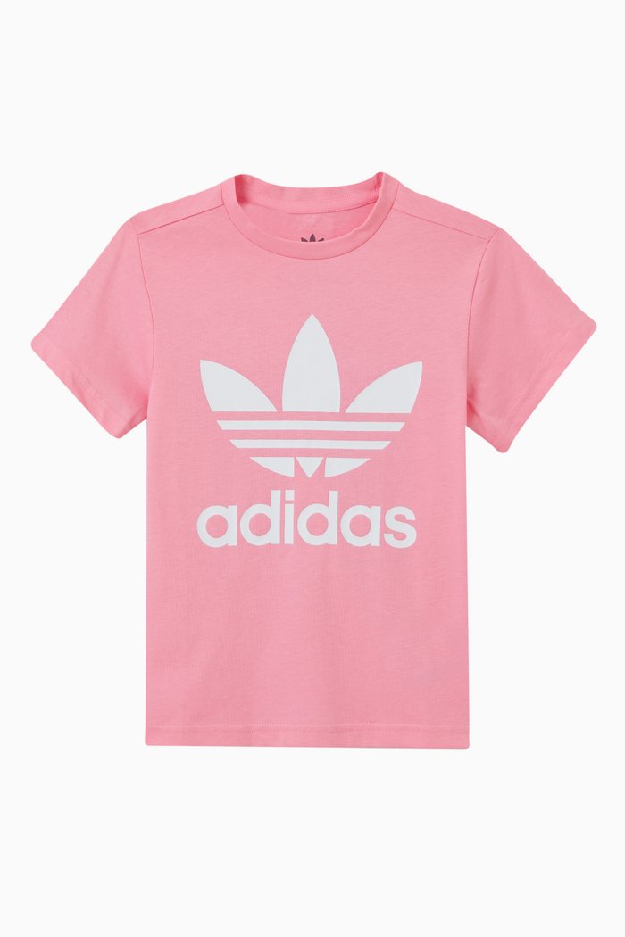 

Adicolor Trefoil T-shirt in Cotton, Pink