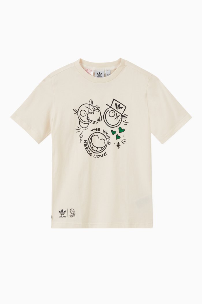 

André Saraiva Graphics Collab T-shirt in Cotton, White