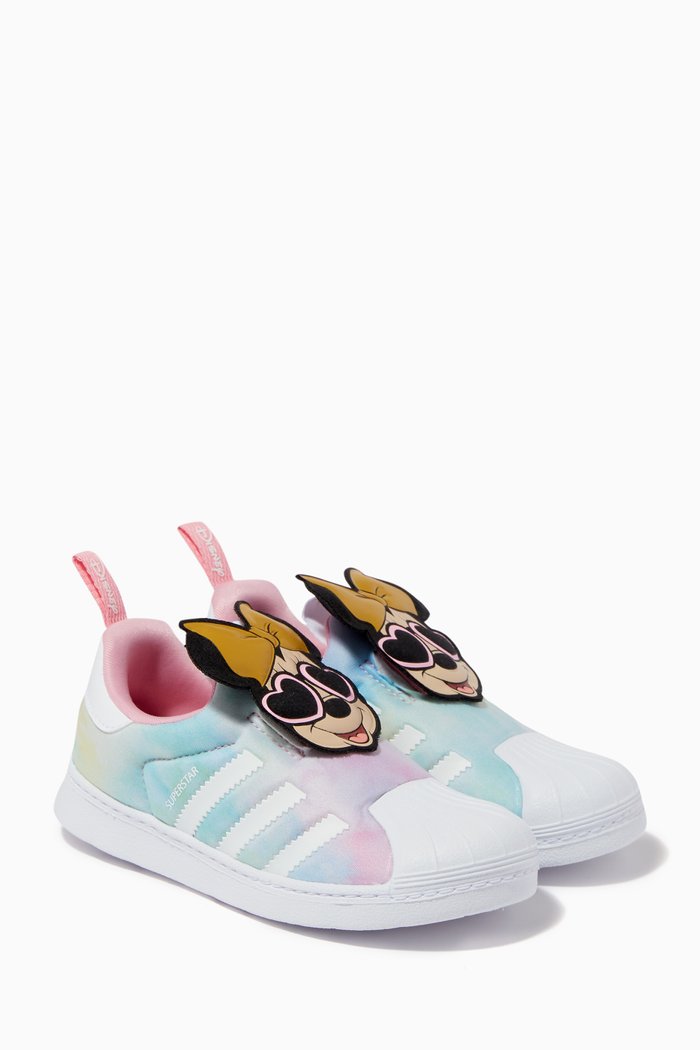 

x Disney Superstar 360 Sneakers in Leather, Multicolour