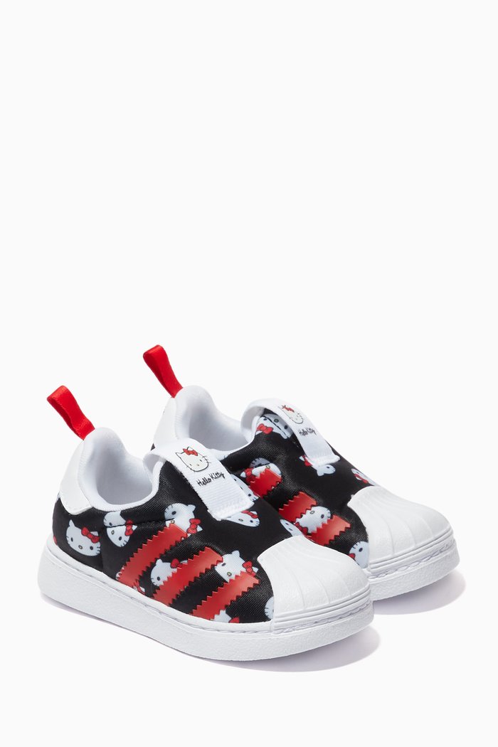 

x Hello Kitty Superstar 360 Sneakers in Mesh, Red