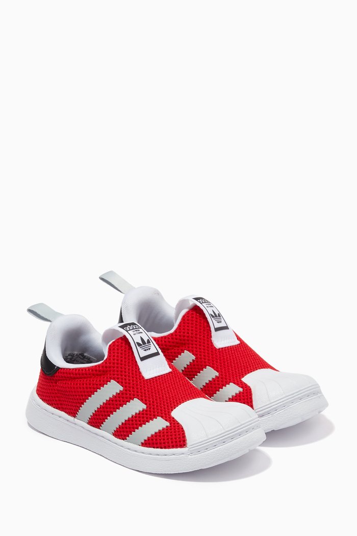 

Superstar 360 Sneakers in Mesh, Red