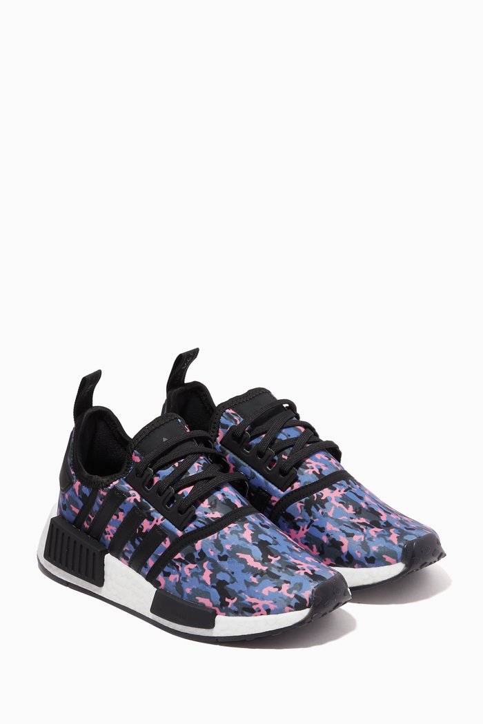 

NMD R1 Sneakers in Recycled Materials, Multicolour
