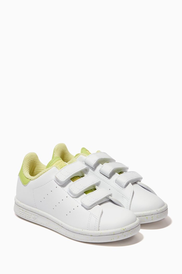 Tiana Stan Smith Sneakers in Faux Leather, Green