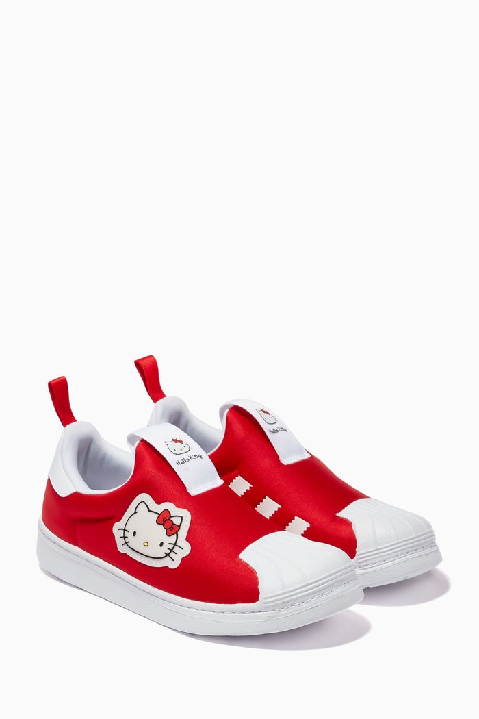 

x Hello Kitty Superstar Sneakers, Red